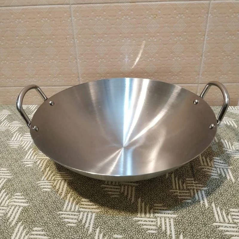 38cm Stainless Steel Chinese Korai (Majuni Free 3 Pcs)